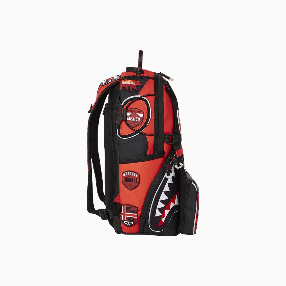 Expedition Red Backpack - Waterproof Hiking Daypack for Men & Women - Durable Travel Backpack for Outdoor Adventures, Camping, and Daily Commute