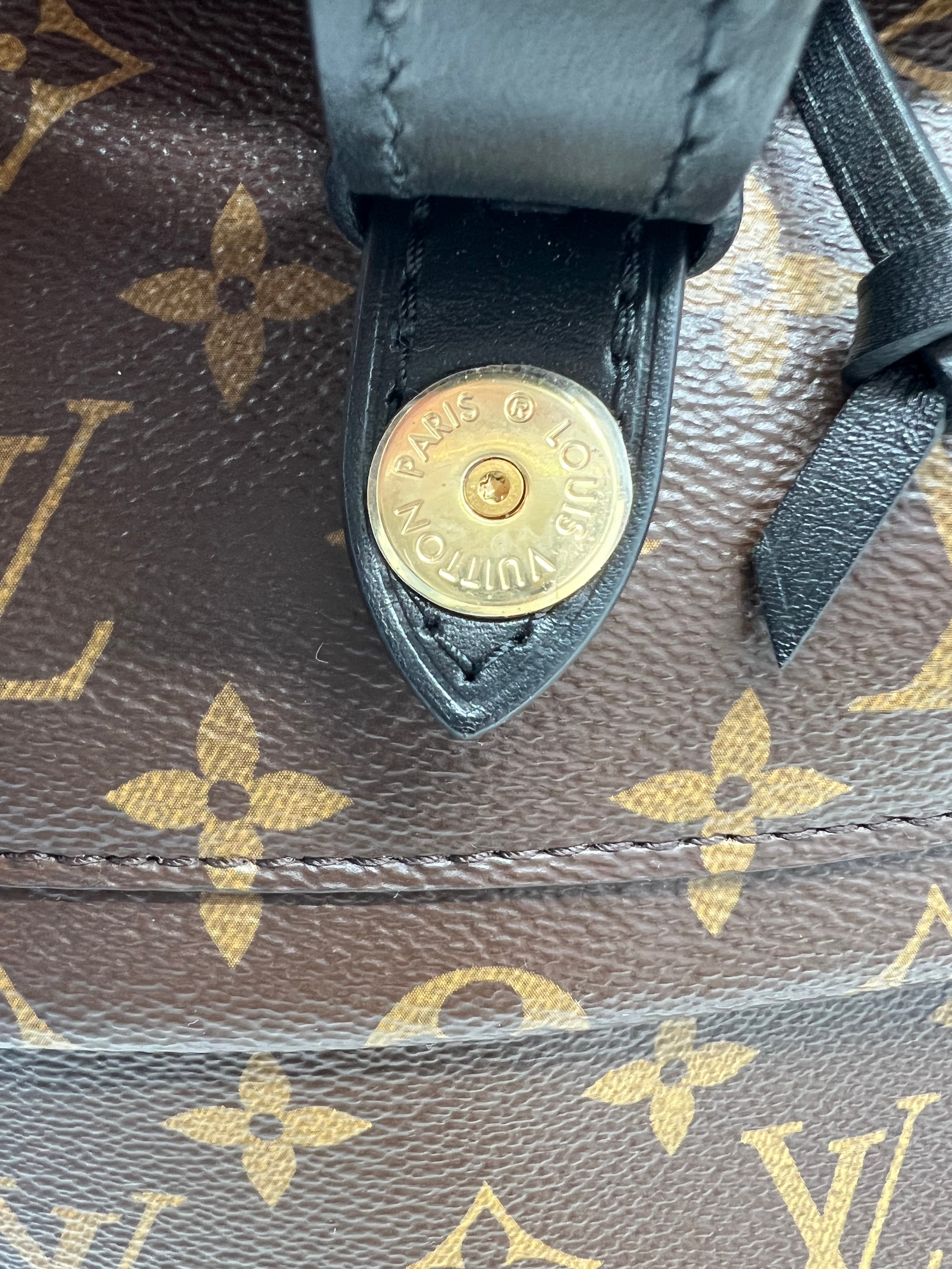 Authentic Louis Vuitton Monogram Montsouris PM Backpack - Luxury Nylon Handbag for Women | Perfect for Travel, Work & Everyday Use