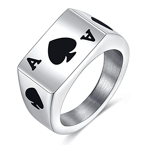 Silver Spade Ace