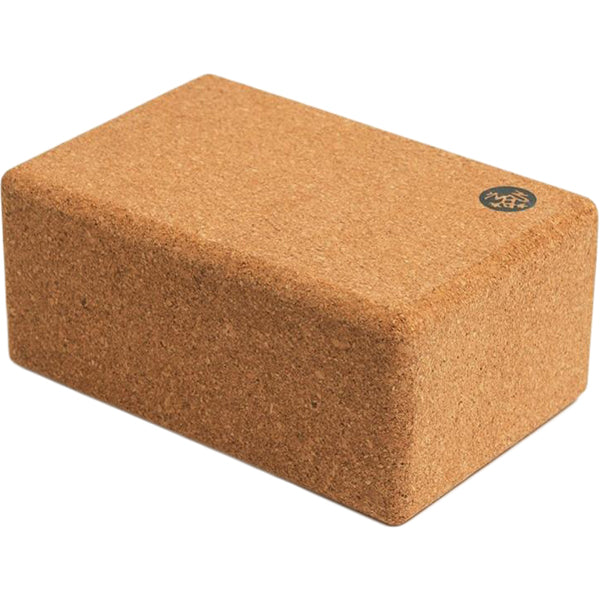 Premium Cork Yoga Block for Stability & Support - Eco-Friendly, Non-Slip Yoga Brick for Poses, Alignment & Balance - Ideal for Yoga, Pilates & Meditation Practice