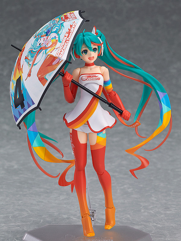 Figma Racing Miku 2016 Ver. Hatsune Miku GT Project Anime Figure - SP 078 Collectible Model for Anime Fans & Racing Enthusiasts - Perfect for Display, Cosplay Inspiration & Gift Giving