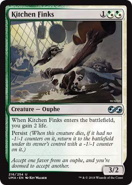 Magic: The Gathering - Kitchen Finks Foil Card - Ultimate Masters Edition - Uncommon MTG Collectible - Perfect for Commander Decks & Competitive Play