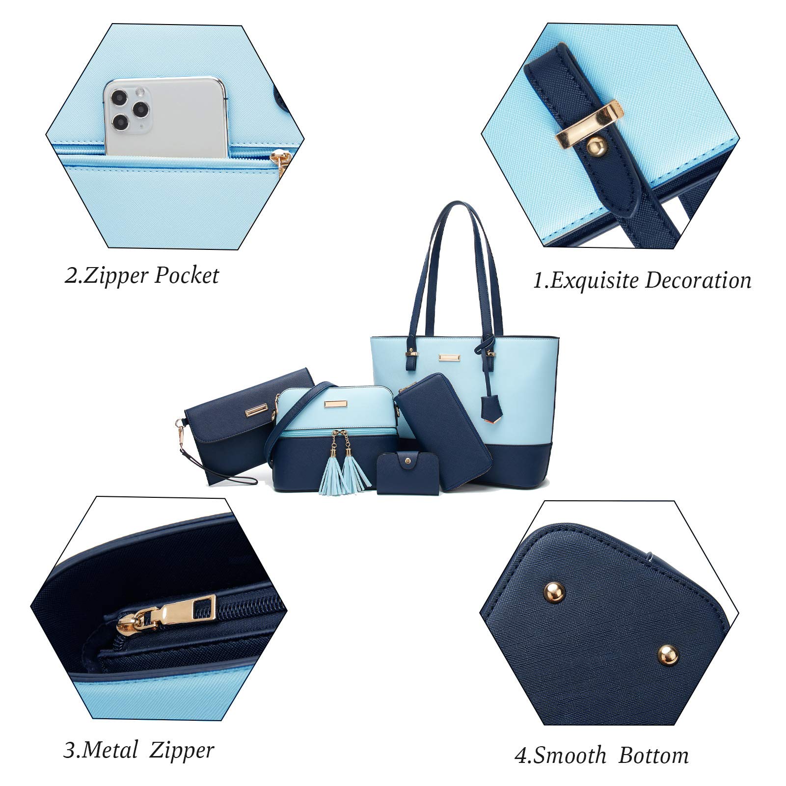 Stylish SYKT Women's Purses & Handbags - Satchel, Shoulder & Tote Bags with Matching Wallets | Perfect for Work, Travel & Everyday Use
