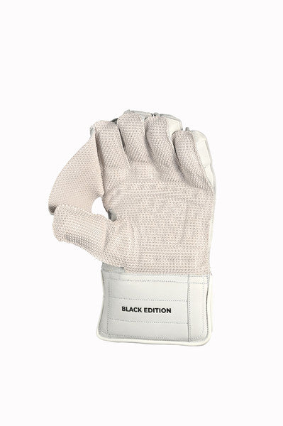 Premium Hammer Black Edition Cricket Wicket Keeping Gloves - Durable & Comfortable for Professional & Amateur Players - Perfect for Practice, Matches & Training Sessions