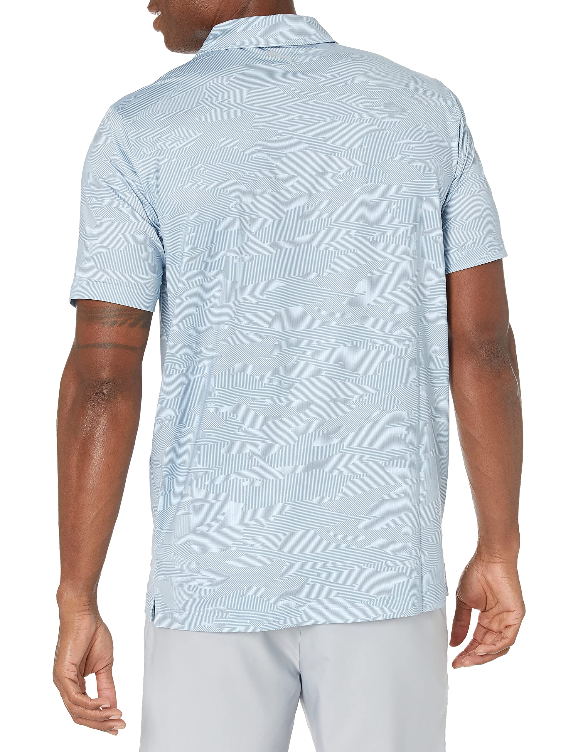 PUMA Men's 2019 Volition Signature Polo Shirt - Breathable Performance Golf & Casual Wear for Men - Perfect for Sports, Office & Outdoor Activities