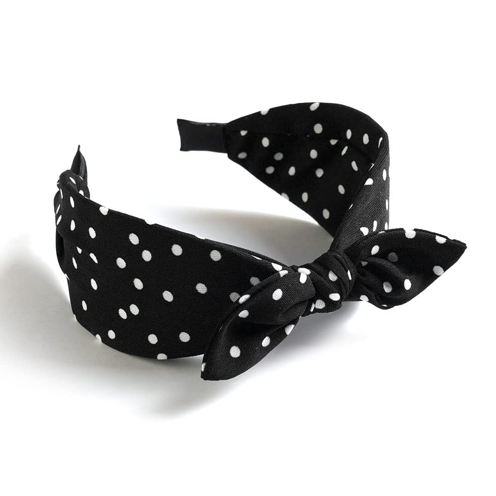 Women's Wide Fabric Headbands - Elastic Hair Bands for Daily Wear, Dating & Sports | Soft Knot Hair Accessories | Perfect for Workouts, Yoga & Fashion Styles (3-Pack)