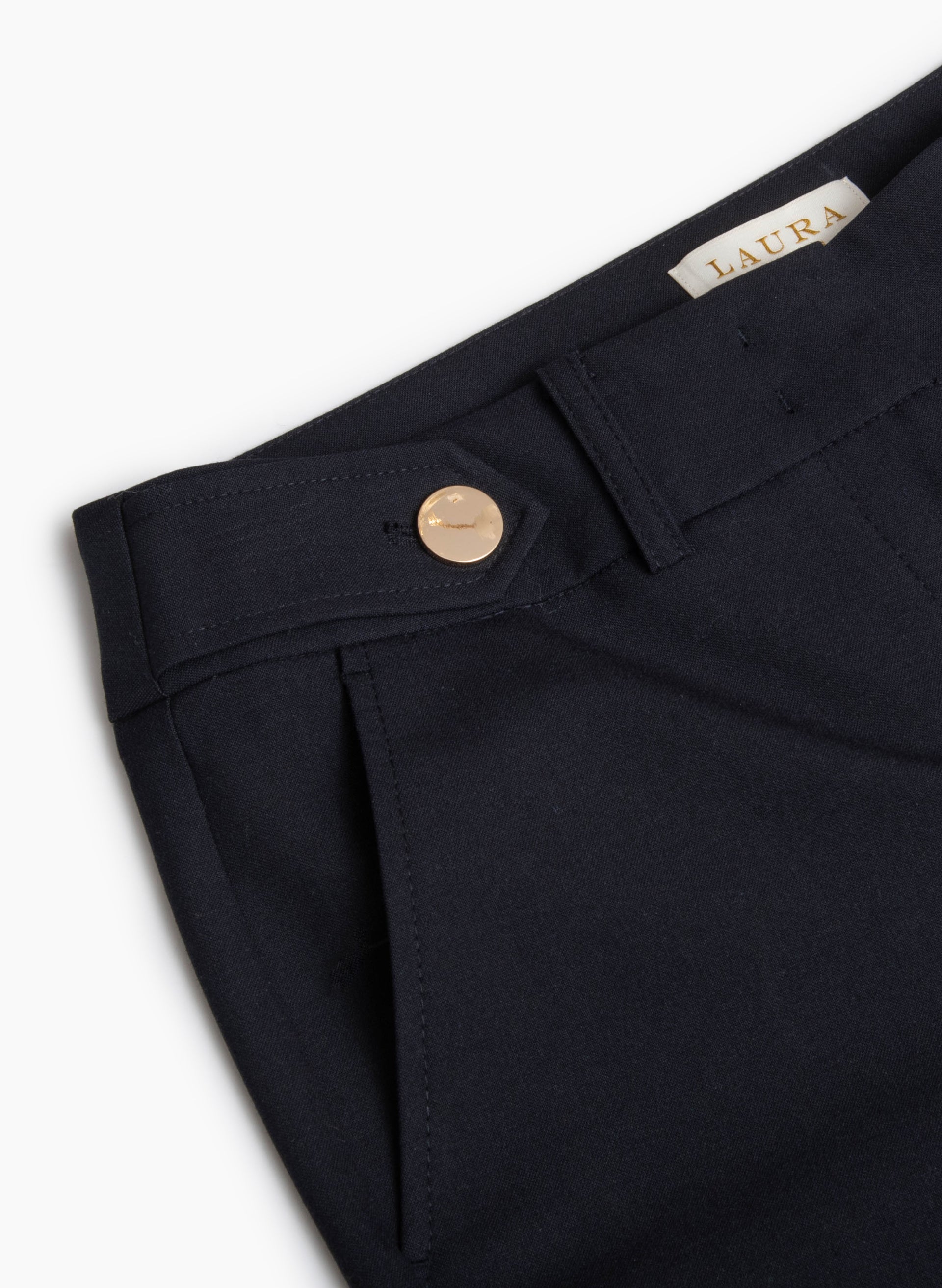 Emma Slim Leg Pants for Women - High Waisted Stretchy Work Pants - Comfortable Office Pants for Business Casual & Professional Wear