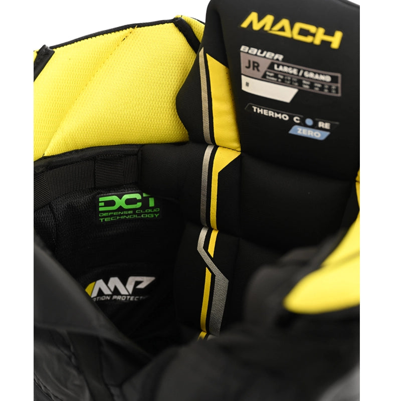 Bauer Supreme Mach Hockey Pants for Junior Players - Lightweight & Durable Ice Hockey Protective Gear for Youth Games & Practice