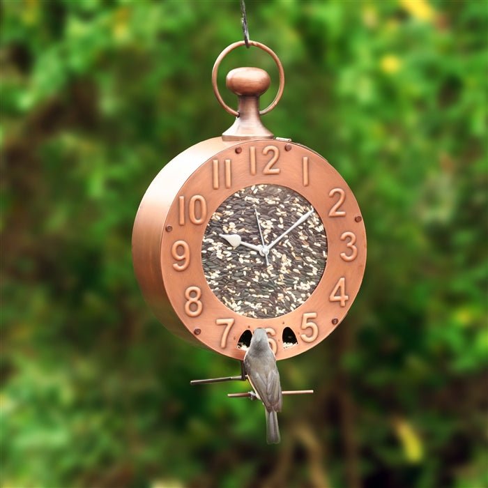 Time Fly’s Bird Feeder - Premium Outdoor Hanging Bird Feeder for Garden & Backyard - Attract Wild Birds with Durable & Weatherproof Design - Perfect for Bird Watching & Nature Lovers