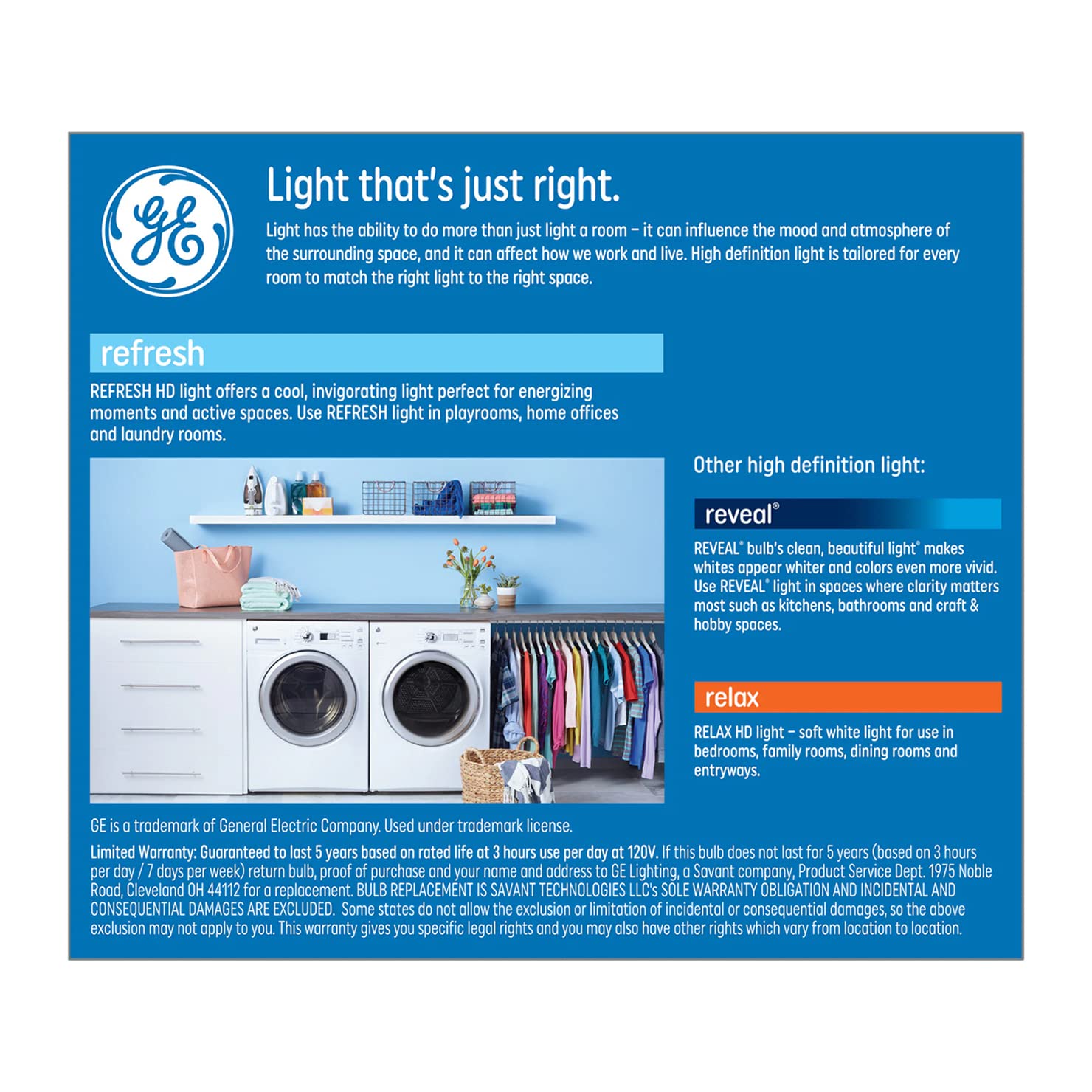 GE Refresh 100-Watt Equivalent A21 Daylight LED Light Bulb (2-Pack) - Dimmable, Energy Efficient - Perfect for Living Rooms, Kitchens & Workspaces