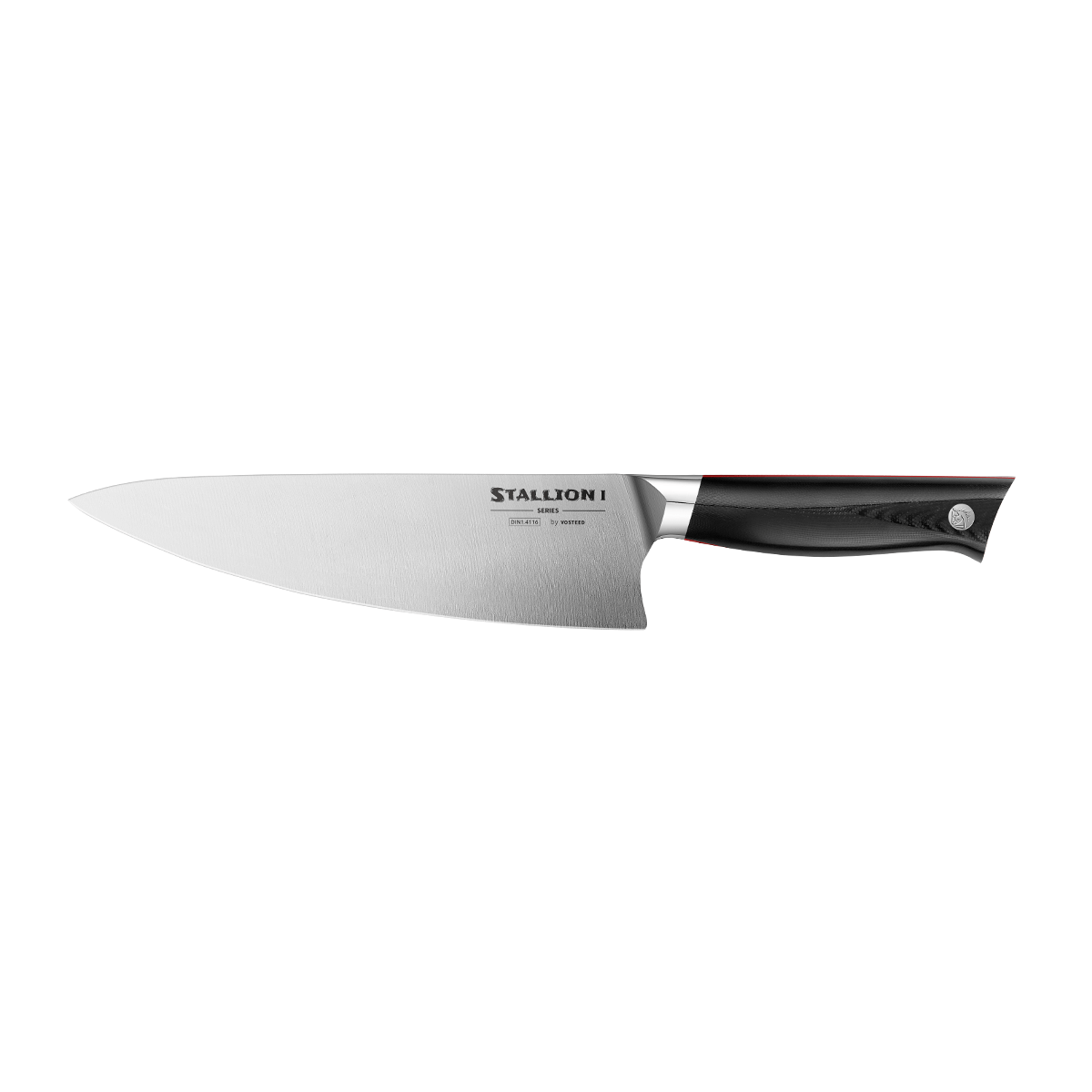 Stallion I 8-Inch Chef's Knife - Professional Kitchen Knife for Precise Chopping, Slicing & Dicing - Perfect for Home Cooks & Professional Chefs - Ideal for Vegetables, Meat & Herbs