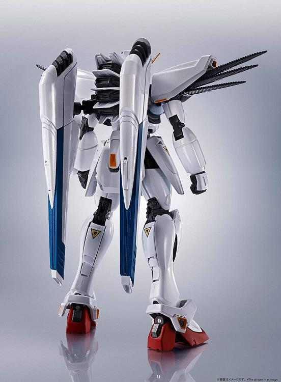 Bandai Robot Spirits #265 Side MS Gundam F91 Evolution Spec Action Figure - High-Quality Collectible Gundam Model for Anime Fans & Display | Perfect for Gundam Collections, Anime Decor, and Action Figure Enthusiasts