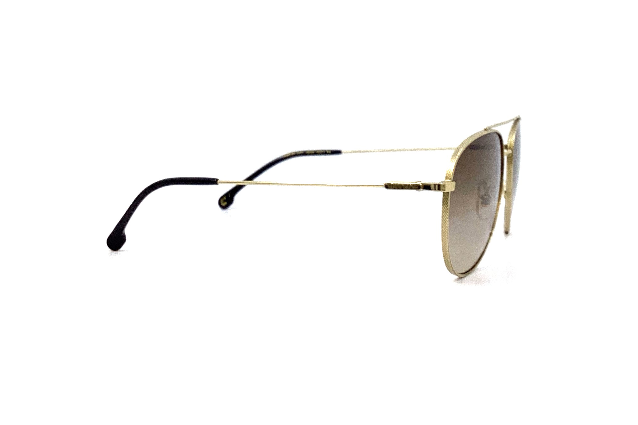 Carrera 187/S Sunglasses - Gold Aviator Style for Men & Women - UV Protection, Fashionable & Durable - Perfect for Driving, Travel & Outdoor Activities