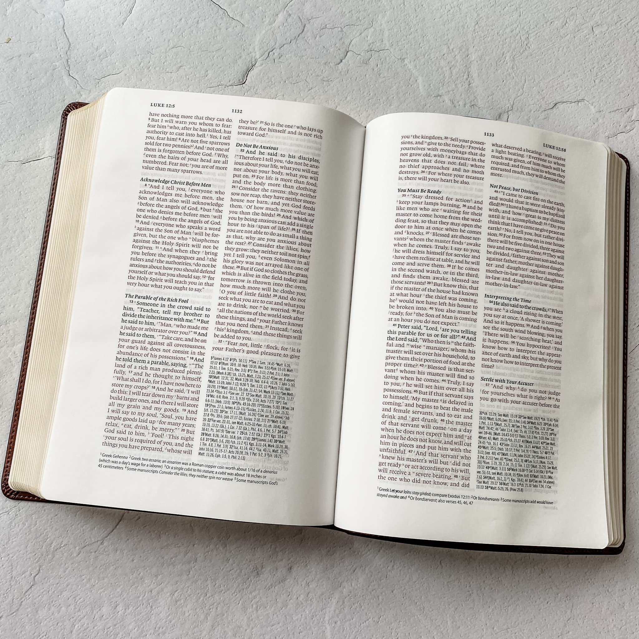 Hand Lettered & Laser Engraved ESV Wide Margin Red Letter Bible - Personalized Christian Gift with Custom Name Engraving | Perfect for Baptisms, Weddings & Bible Study