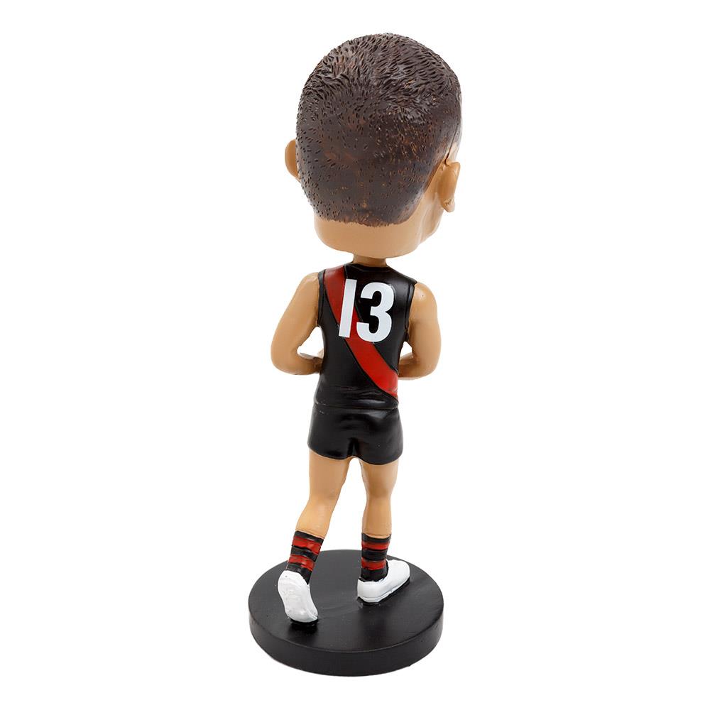 Official AFL Essendon Bombers Nikolas Cox Bobblehead - Collectible Football Player Figurine for Fans & Sports Memorabilia Enthusiasts - Perfect for Home Display, Office Decor, and Gifts