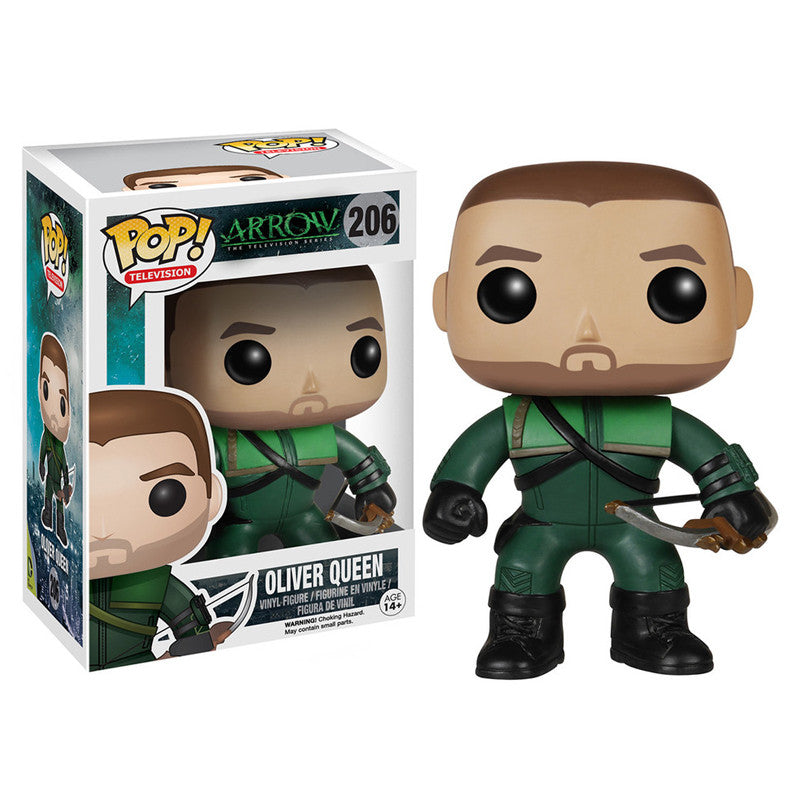 Arrow TV Series Oliver Queen Pop! Vinyl Figure - Collectible Action Figure for DC Comics Fans, Home Decor & Gift Idea