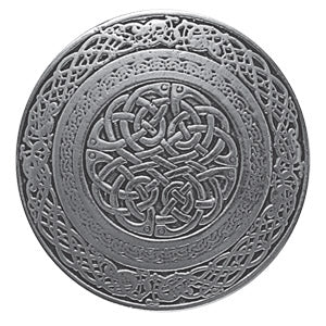 Vintage Celtic Circle Buckle - Decorative Belt & Bag Accessory for Medieval Costumes, Renaissance Fairs & Gothic Fashion