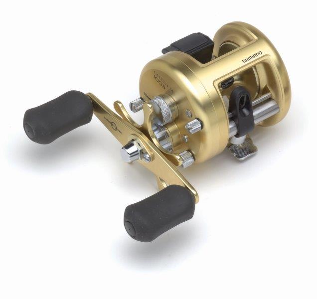 Shimano Calcutta Round Casting Reel - High Performance Saltwater Fishing Reel for Surf, Pier & Offshore Angling