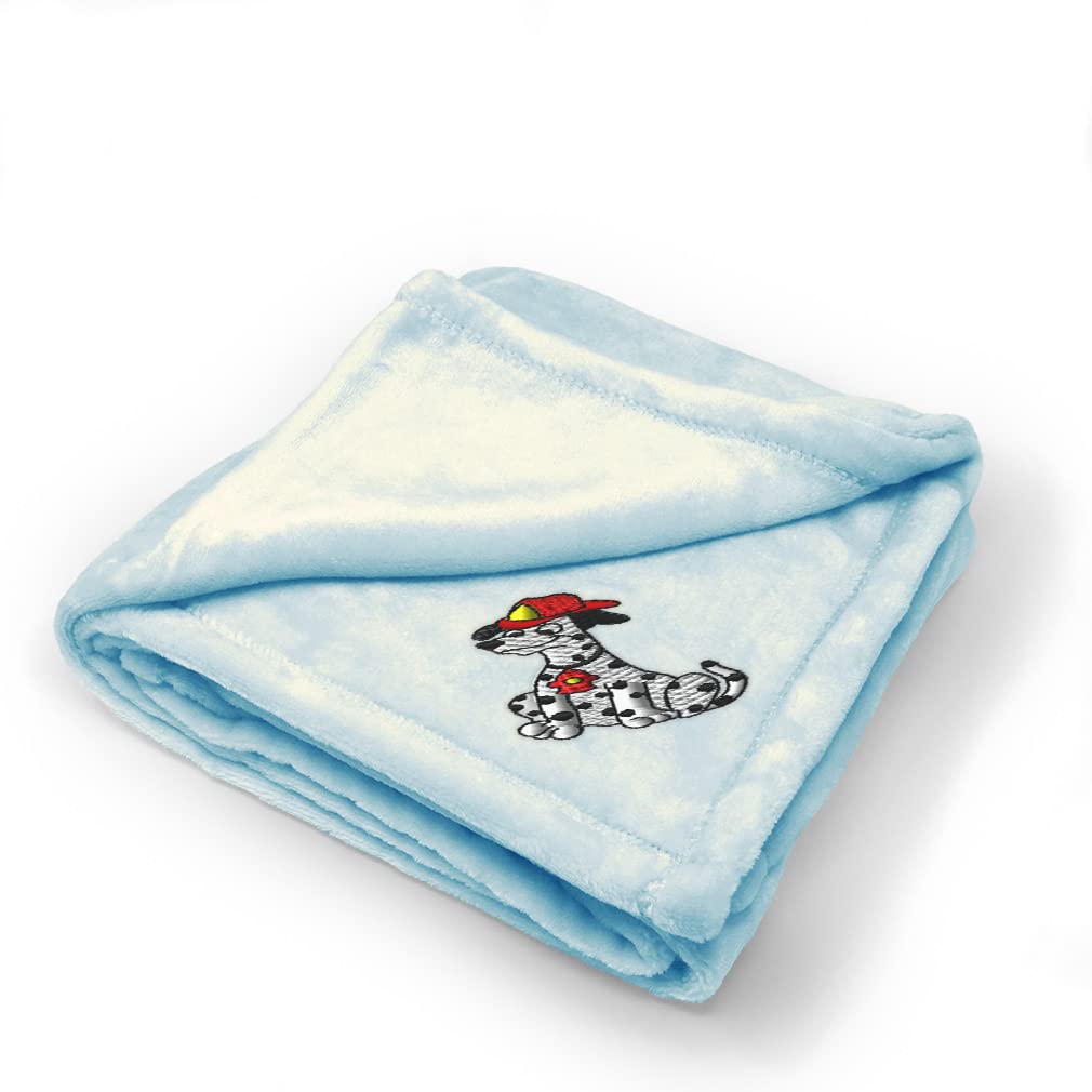 Premium Nursery Bedding Set - Soft Baby Blankets for Boys & Girls | Dalmatian Firefighter Theme | Perfect for Cribs, Strollers & Nursery Decor