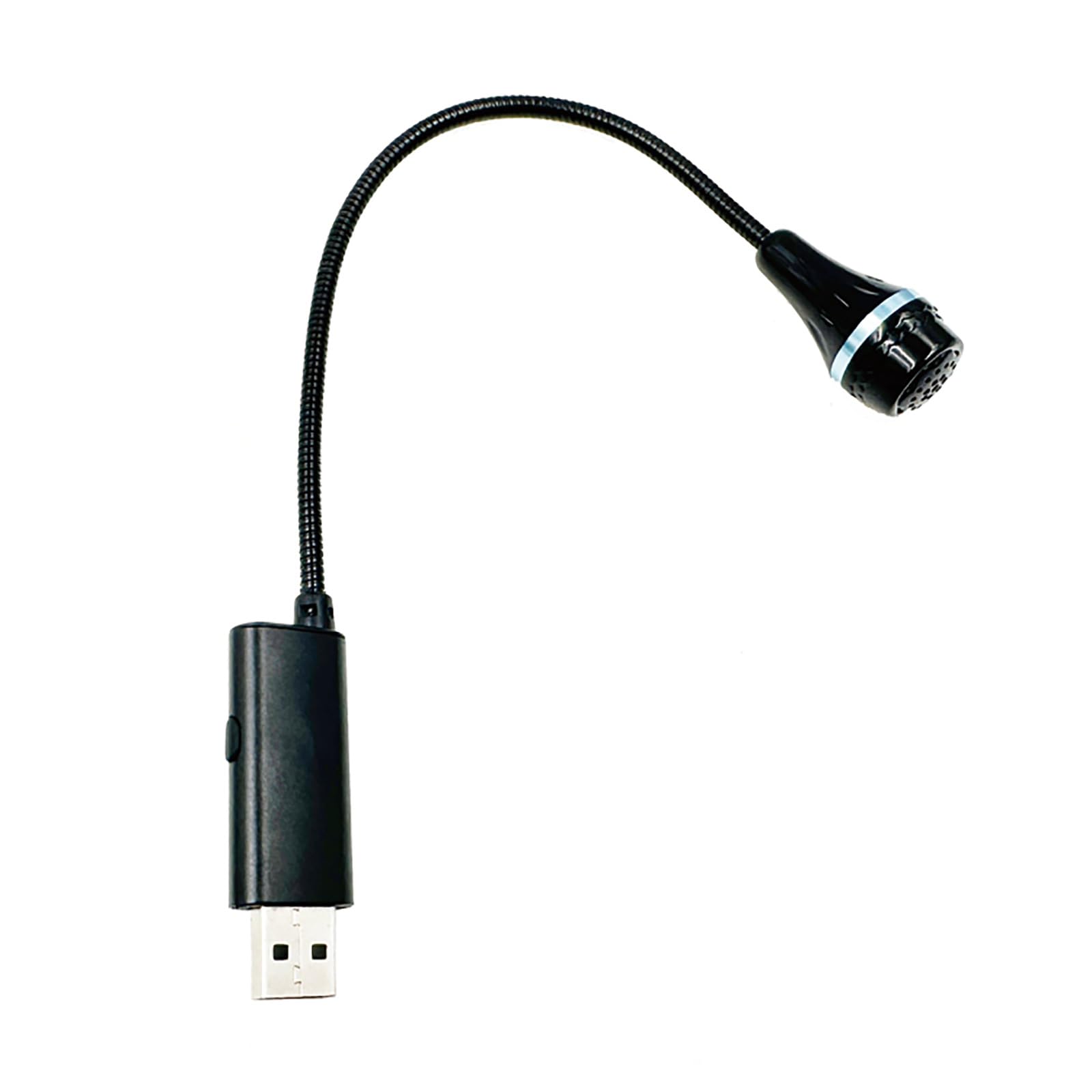 Professional USB Microphone with Omnidirectional Pickup - Clip-on Lapel Mic with Mute Switch for Podcasting, Video Calls & Live Streaming - Perfect for Laptop, PC, Zoom Meetings & Home Studio Recording