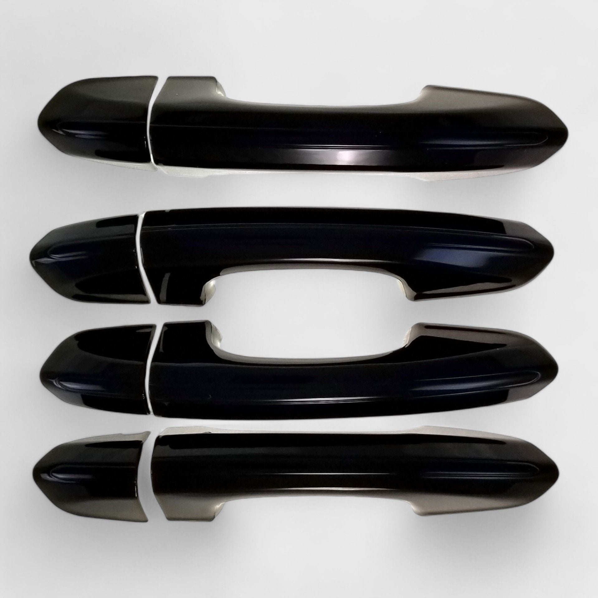 Gloss Black Chrome Delete Door Handle Cover with Keyless Sensors - DH6254BLK - Perfect for Car Exterior Customization & Enhanced Vehicle Security