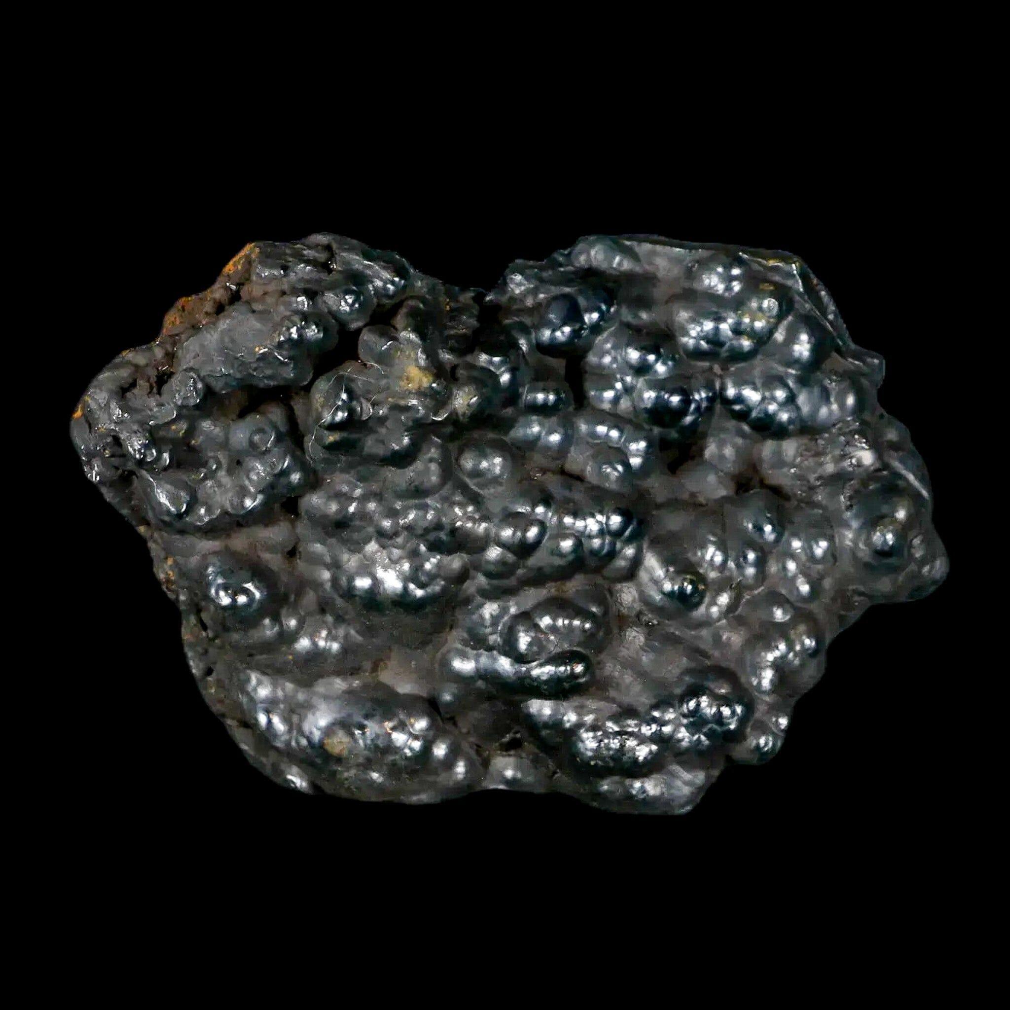 Natural Hematite Botryoidal Kidney Ore Mineral Specimen from Irhoud Mine, Morocco – Collectible Rocks for Display & Healing Crystals