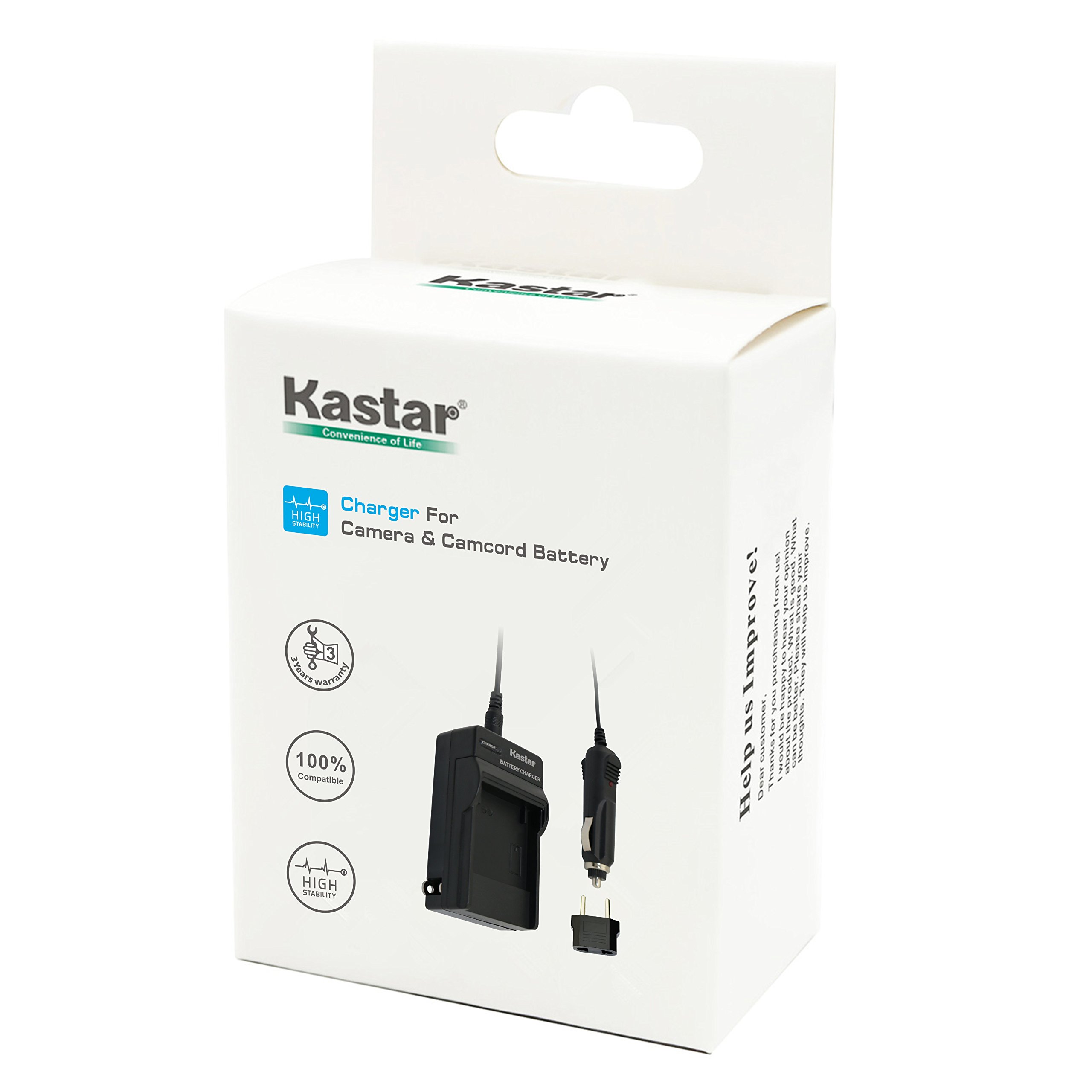 Kastar EN-EL9 Battery Charger Kit for Nikon D3000 D5000 D60 D40 D40X - Fast Wall Home Travel & Car Charger | Perfect for Photography Trips, Outdoor Shoots and Daily Camera Use