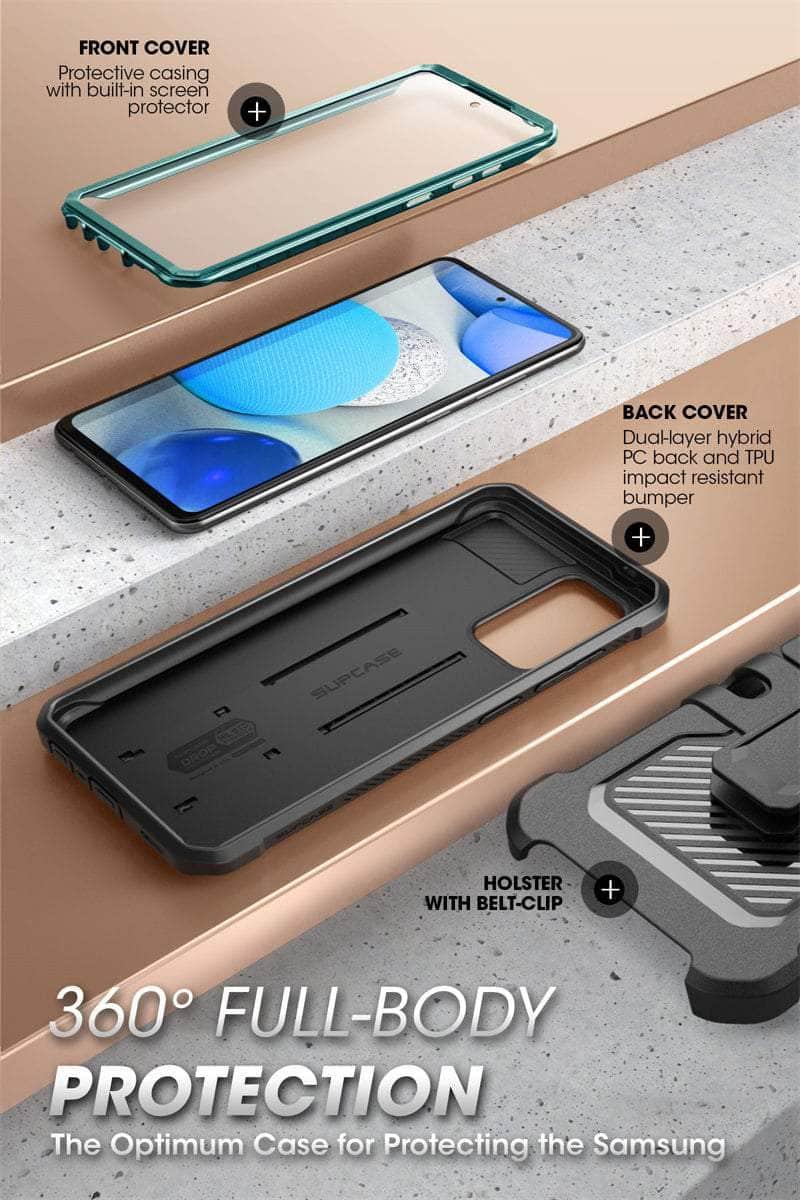 SUPCASE UB Pro Rugged Holster Case for Samsung Galaxy A53 - Full Body Protection with Kickstand | Perfect for Outdoor, Work & Active Lifestyle