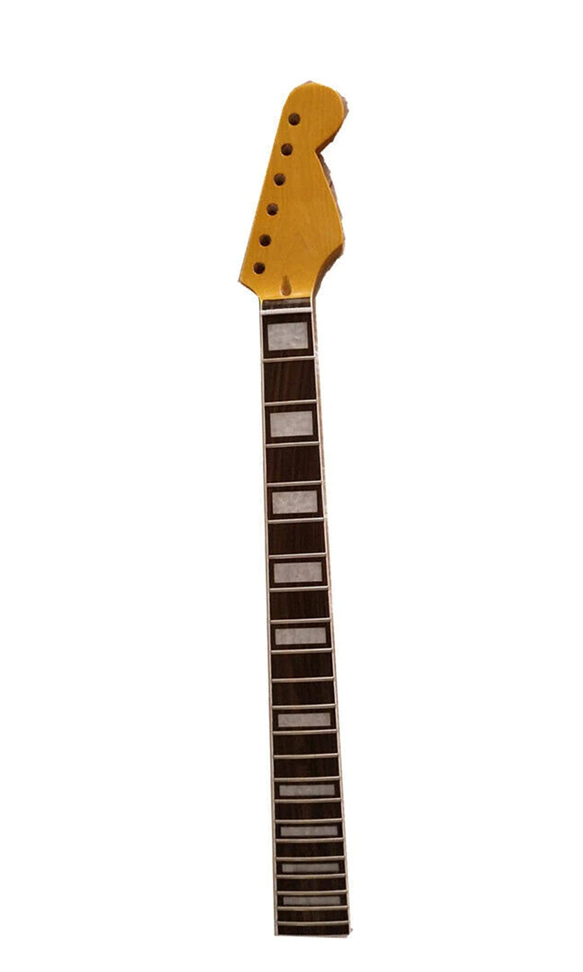 YYYSHOPP 22-Fret Maple Guitar Neck with Rosewood Fingerboard - Replacement Neck for Strat Electric Guitar | Perfect for DIY Guitar Repair & Upgrades, Professional Musicians & Hobbyists