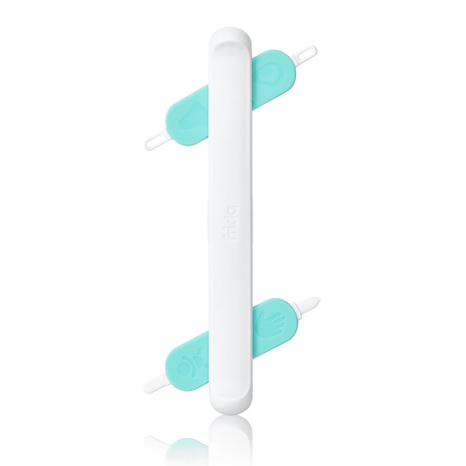 Frida Baby 3-in-1 Nose & Ear Cleaner Tool - Safe Baby Nose Sucker, Ear Wax Remover, and Nail Clipper Set for Newborns & Infants - Perfect for Gentle Hygiene Care at Home or Travel