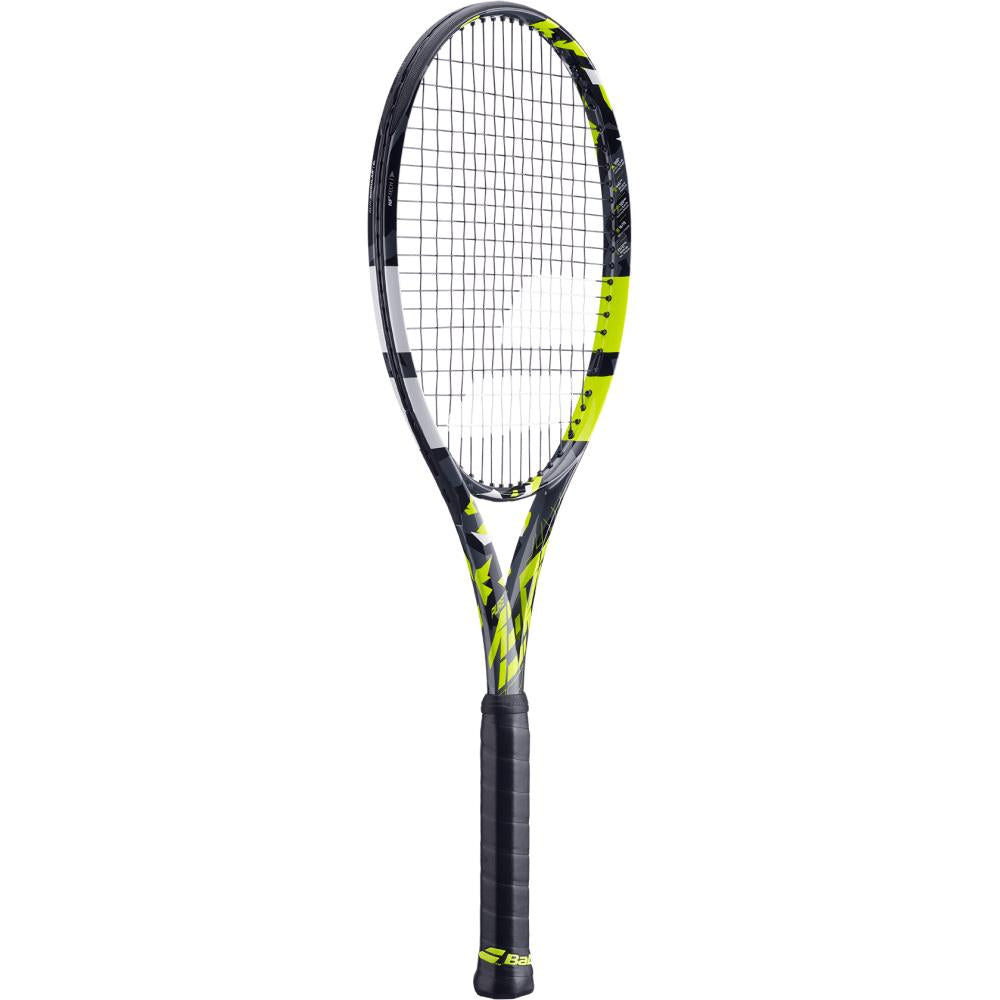 Babolat Pure Aero + 2023 Tennis Racket | Professional Carbon Fiber Racquet for Spin & Power | Perfect for Competitive Play & Training Sessions