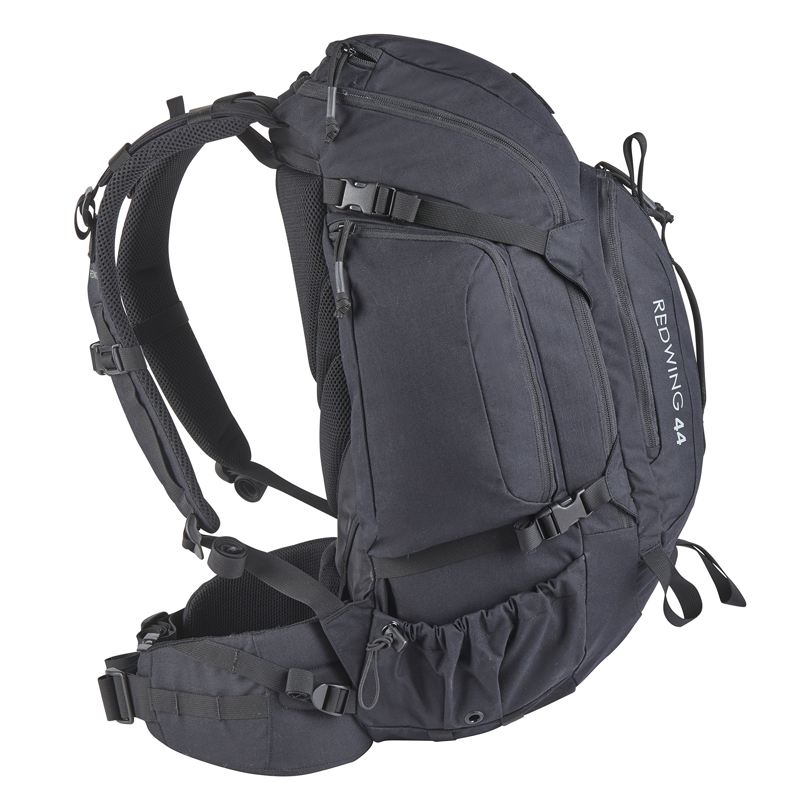 Kelty Redwing 44 Tactical Backpack - Durable Hiking & Travel Backpack for Men & Women - Black Military Style Rucksack - Perfect for Outdoor Adventures, Camping & Daily Commute