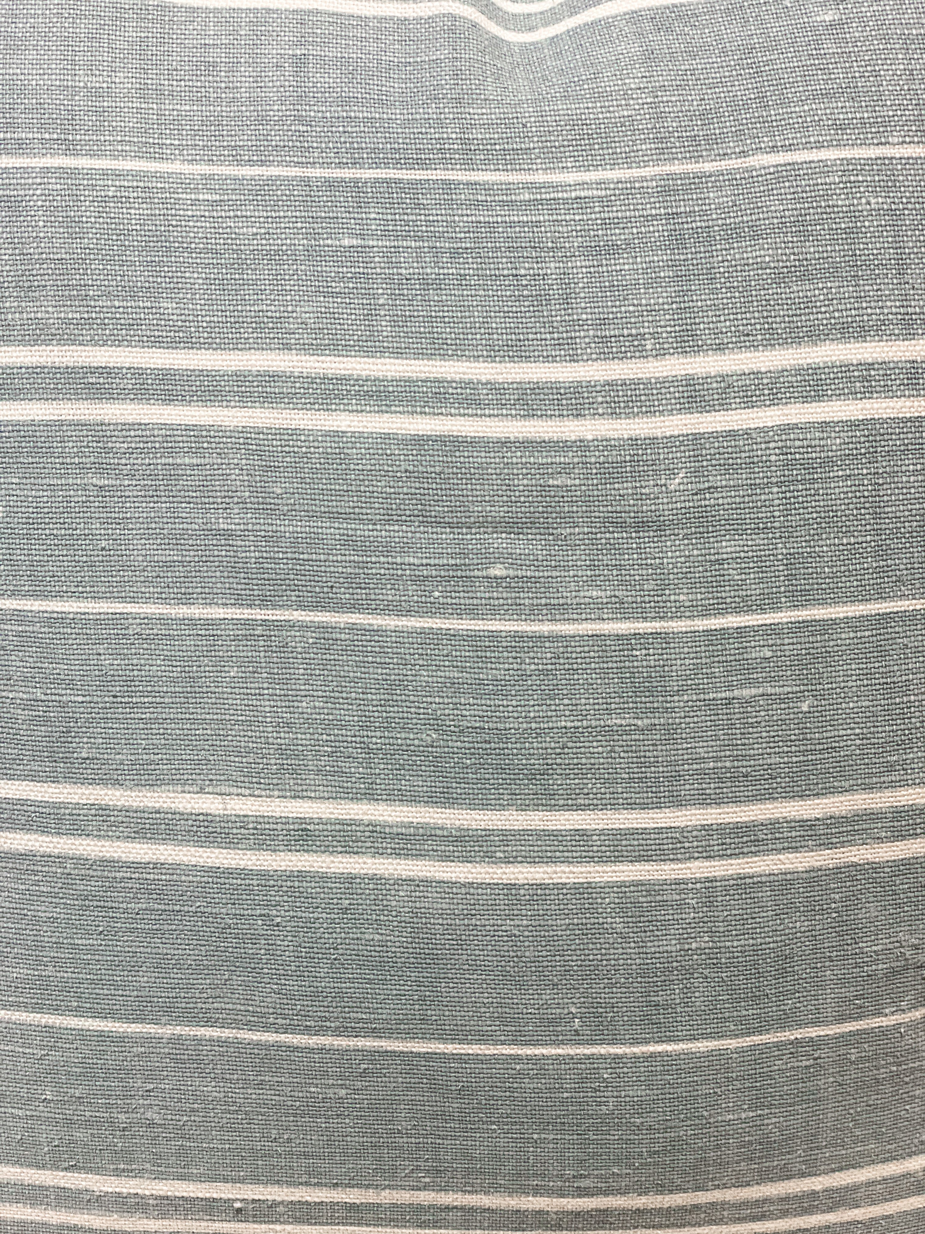 Ocean Stripe Decorative Throw Pillow Cover - Soft & Stylish Home Decor for Couch, Bed, Sofa - Perfect for Coastal & Nautical Themed Living Room, Bedroom
