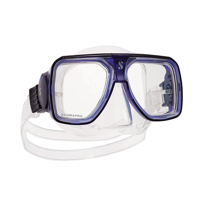 ScubaPro Solara Dive Mask - Premium Snorkeling & Scuba Diving Mask with Tempered Glass Lens for Clear Underwater Vision - Perfect for Ocean Adventures, Pool Training & Water Sports