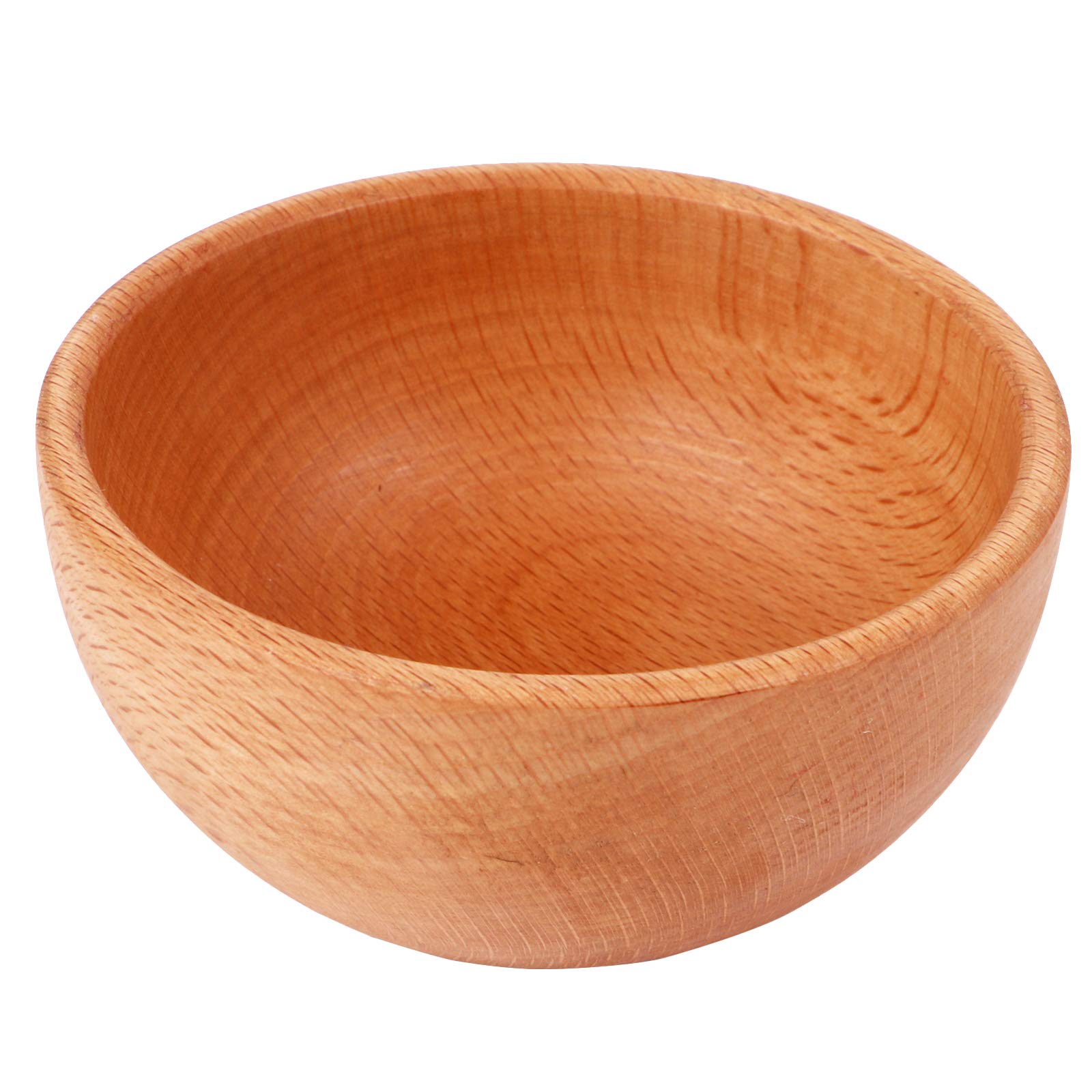 UPKOCH Japanese Style Wooden Soup Bowl - Handcrafted Rice Bowl Set for Ramen, Sushi & Asian Cuisine | Microwave & Dishwasher Safe | Perfect for Home Dining & Restaurant Use