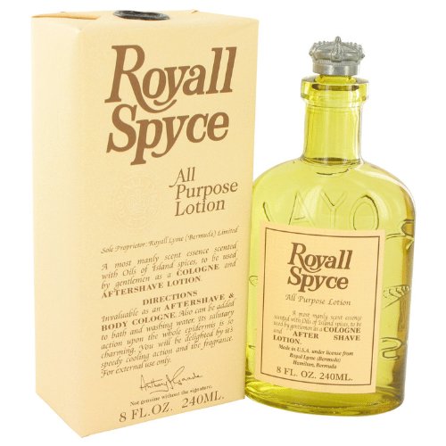 Royall Spyce by Royall Fragrances 8 oz All Purpose Cologne & Body Lotion for Men - Long Lasting Fragrance for Daily Use, Work & Special Occasions