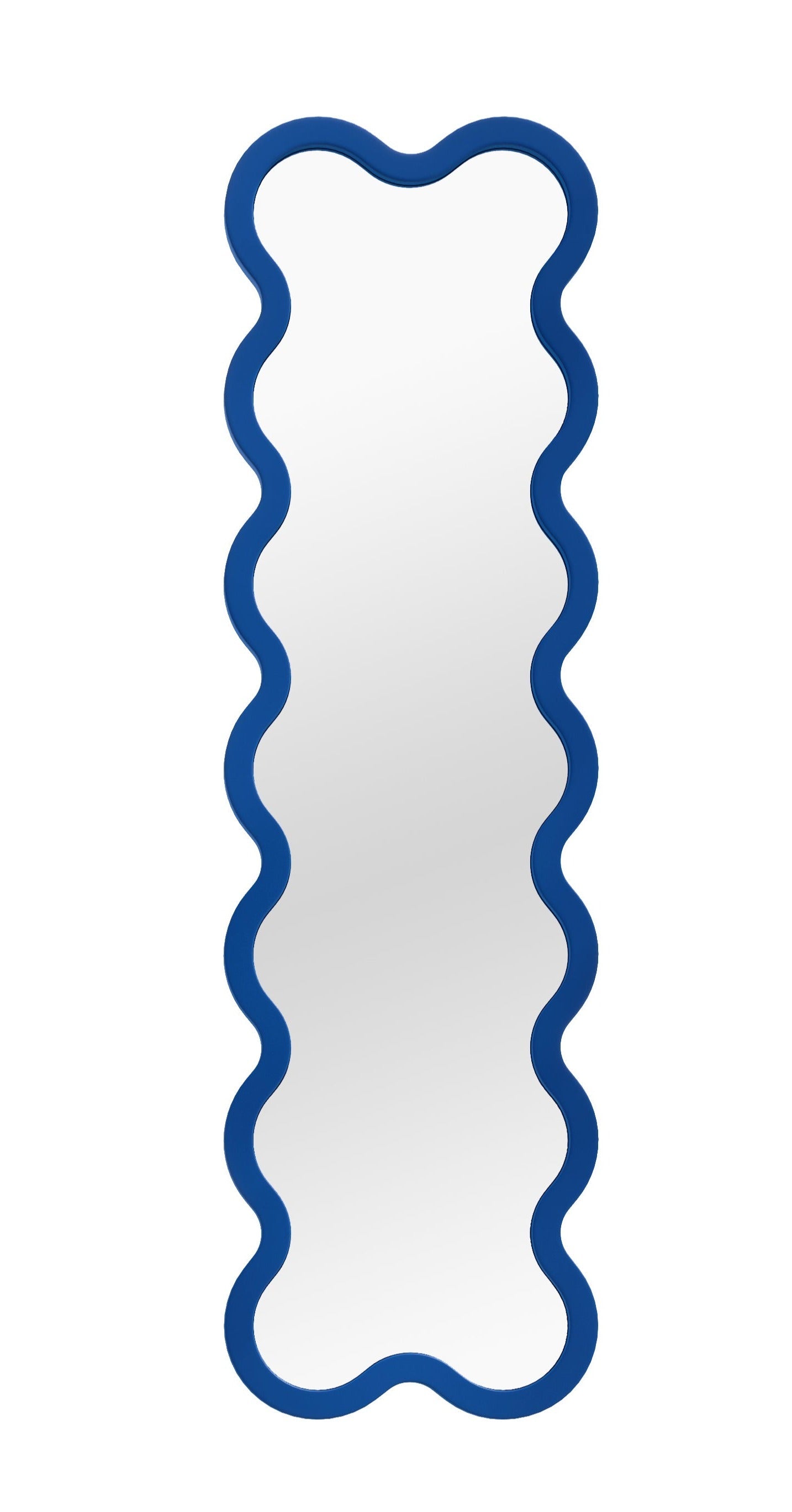 Oitoproducts Hvyli 14 (2x7) Wall Mirror - Modern Rectangular Bathroom & Bedroom Decor for Home, Vanity, Dressing Room, and Entryway
