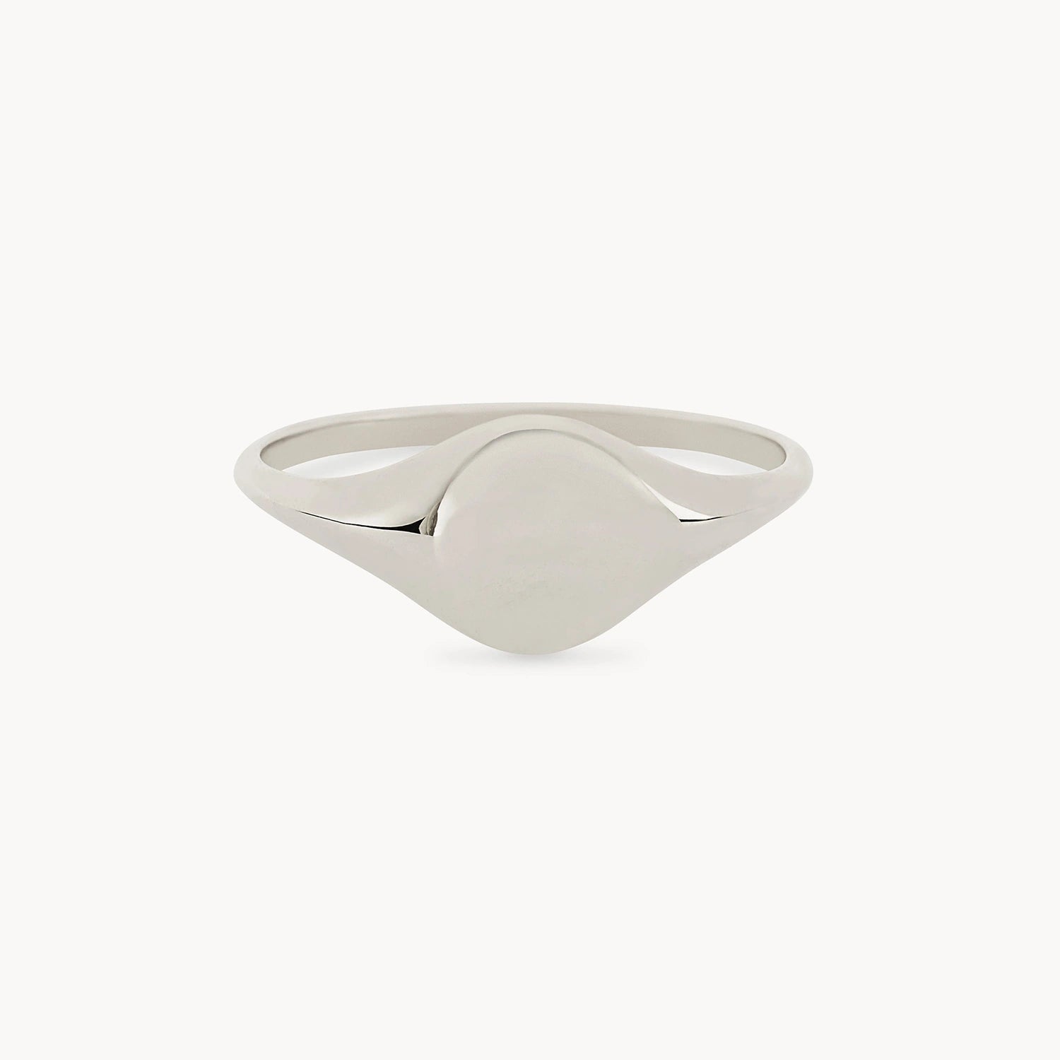 Personalized Sterling Silver Signet Ring - Engravable Loyalty Ring for Men & Women - Perfect for Gifts, Weddings, and Special Occasions