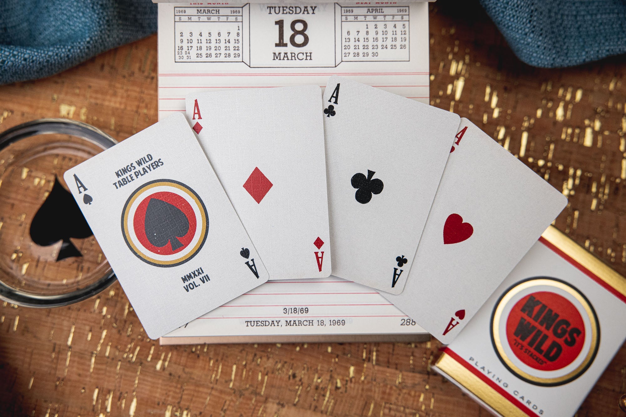 Luxury Playing Cards - Table Players Vol. 07 | Premium Quality Poker Cards for Casino Nights, Magic Tricks & Game Nights | Perfect for Poker, Blackjack & Card Collectors