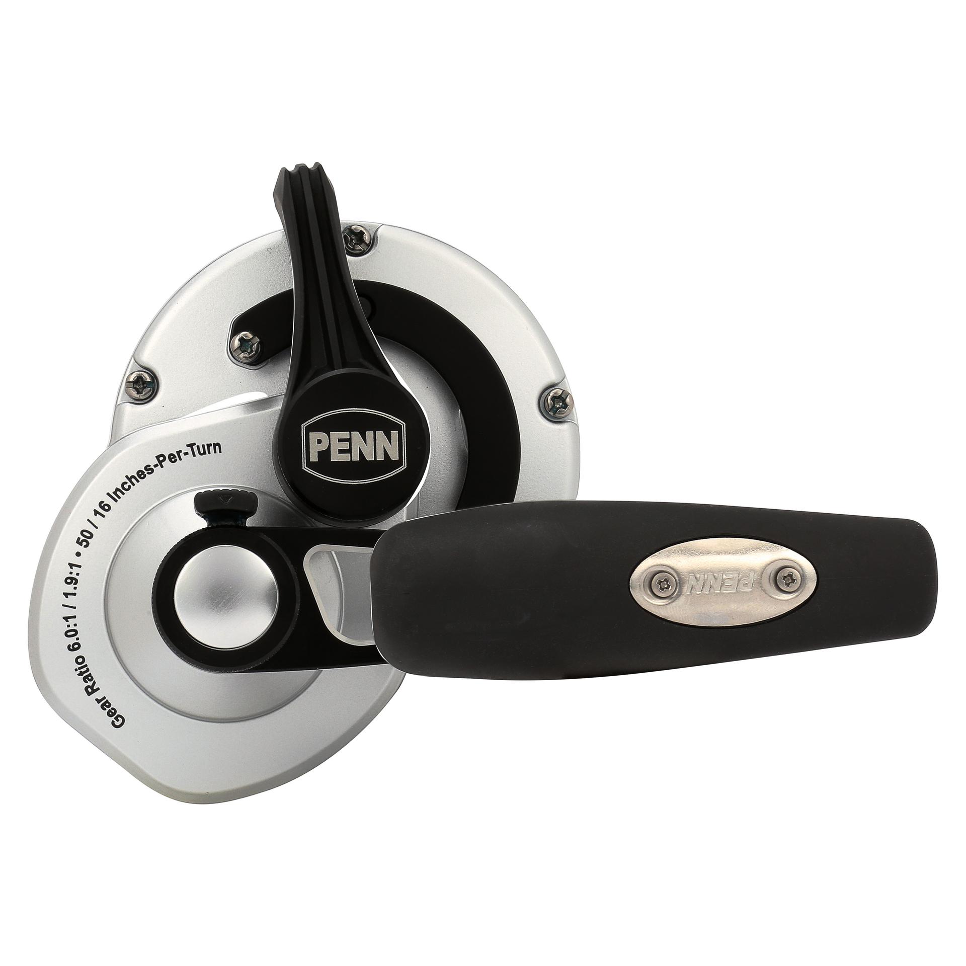 PENN Fathom™ II Lever Drag 2-Speed Conventional Fishing Reel - Saltwater & Offshore Angling, Big Game Fishing Gear for Tuna, Marlin, and Deep Sea Fishing