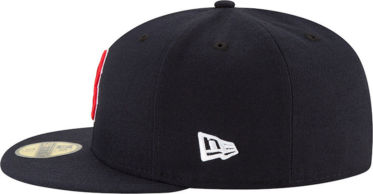 Boston Red Sox New Era 59Fifty AC Performance Team Baseball Cap - MLB Officially Licensed Adjustable Hat for Men & Women - Perfect for Baseball Games, Sports Fans & Casual Wear