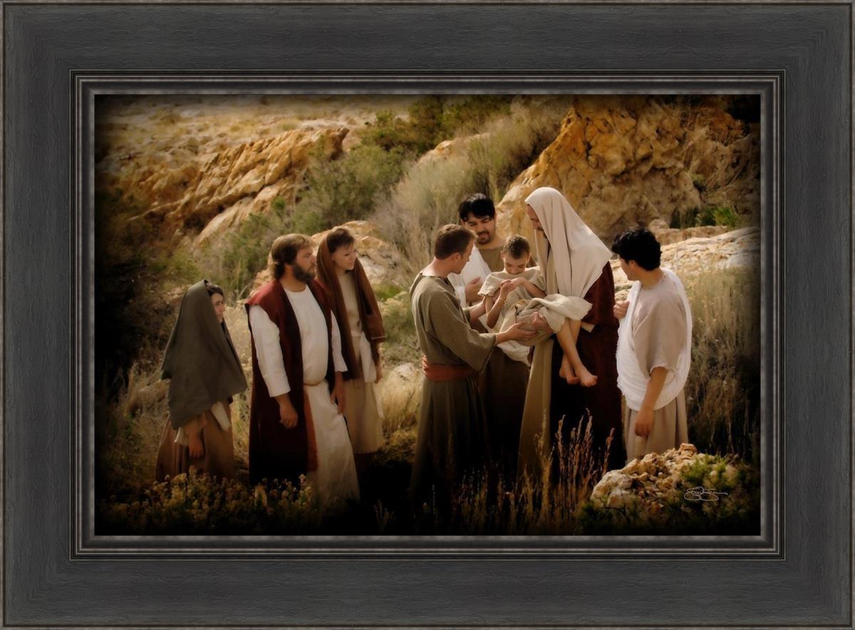 Help Thou Mine Unbelief - Inspirational Christian Wall Art & Home Decor for Faith-Based Living Rooms, Bedrooms, and Prayer Spaces