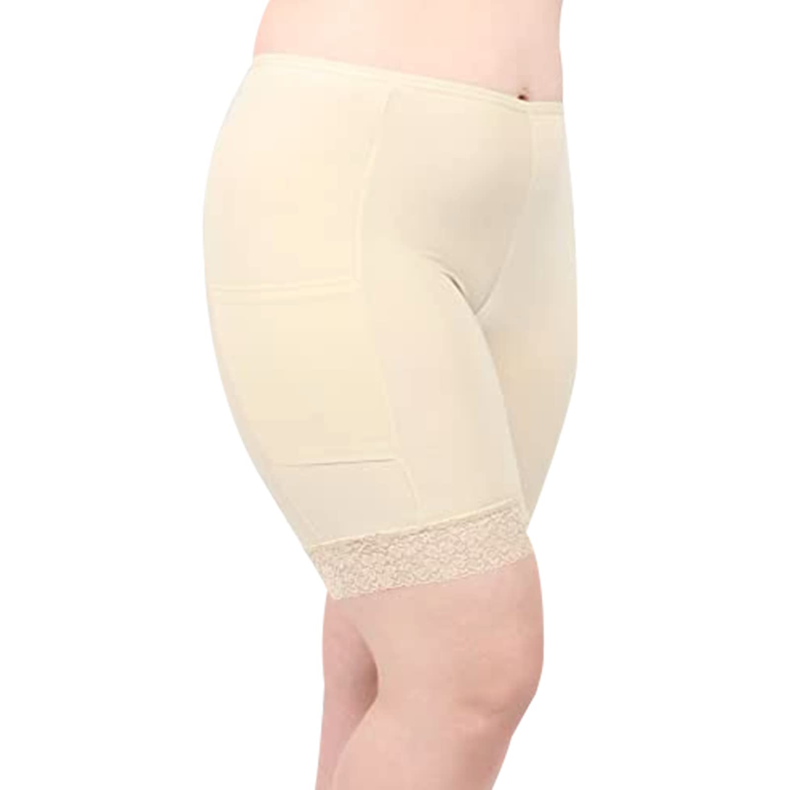 Undersummers Shortlette Slip Shorts for Women - Anti Chafing Thigh Shorts with 7