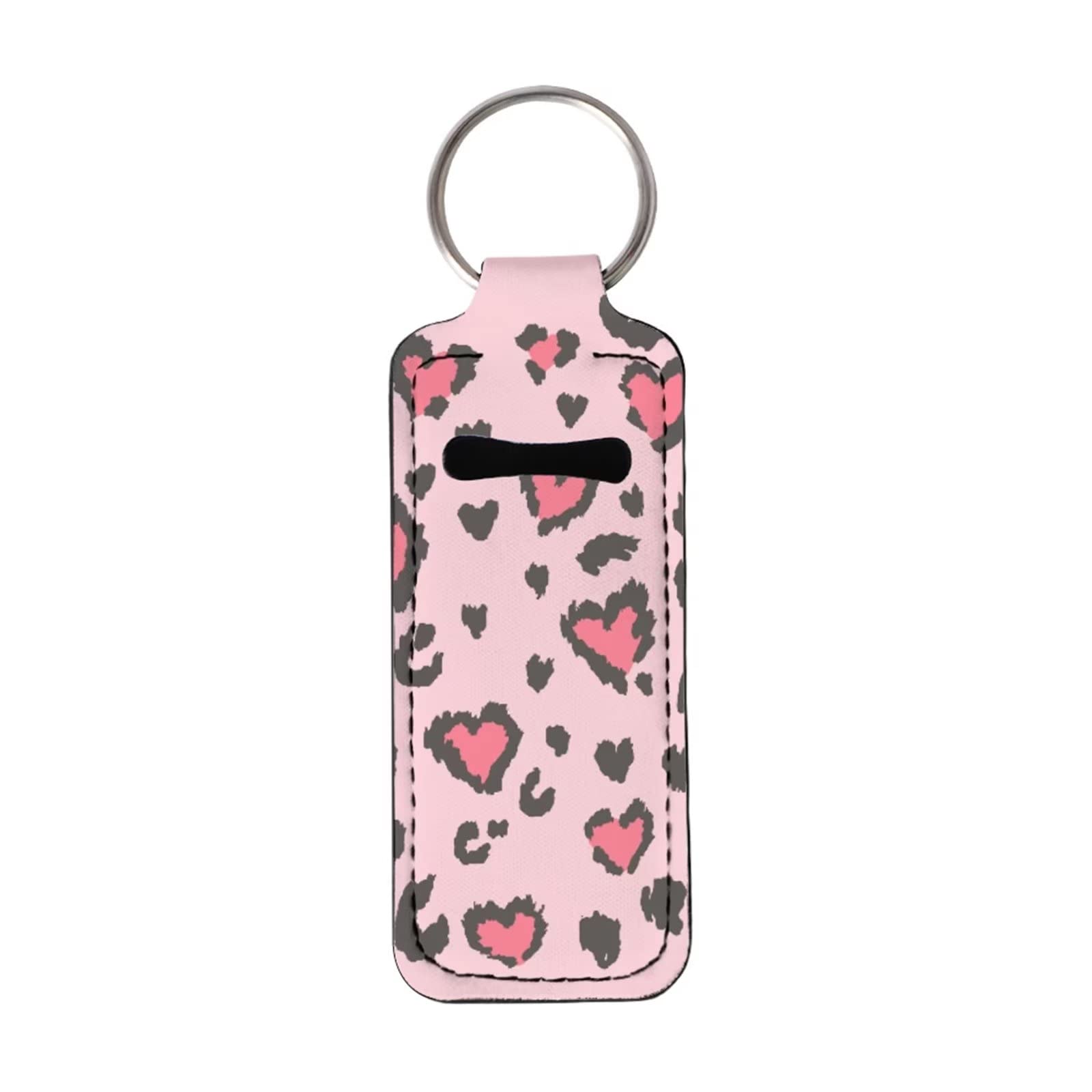 ZPINXIGN Lip Balm Keychain Holder - Portable Chapstick Holder for Makeup & Travel - Perfect for Gym, Hiking, and Everyday Carry