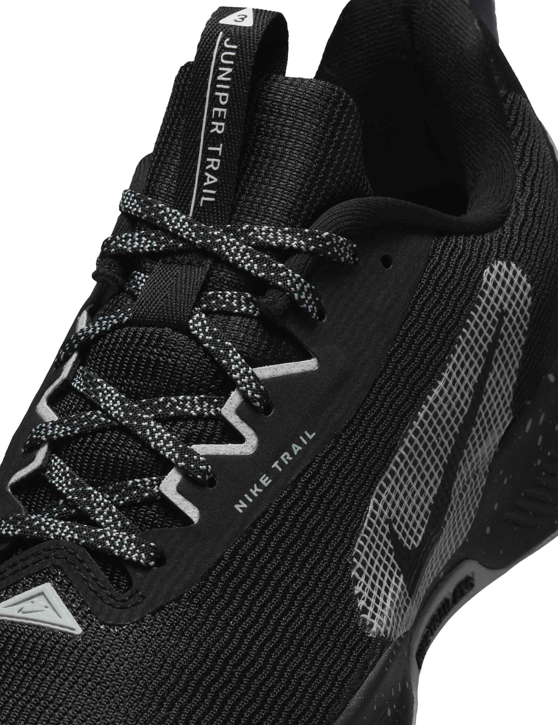 Juniper Trail 3 Running Shoes for Men & Women - Black/Wolf Grey/Photon Dust - Lightweight Hiking & Trail Running Sneakers for Outdoor Adventures