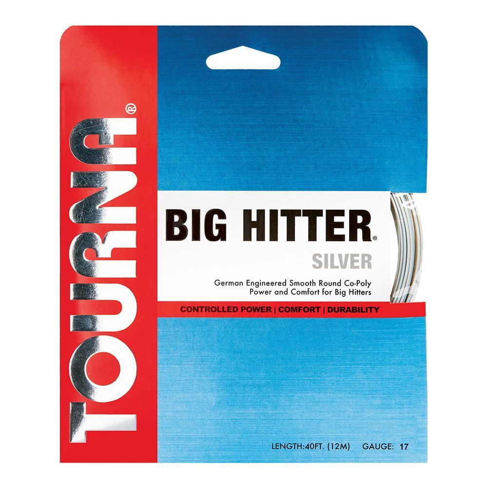 Big Hitter Silver 17G Tennis String - Premium Performance for Power & Spin | Perfect for Competitive Players & Tournament Play