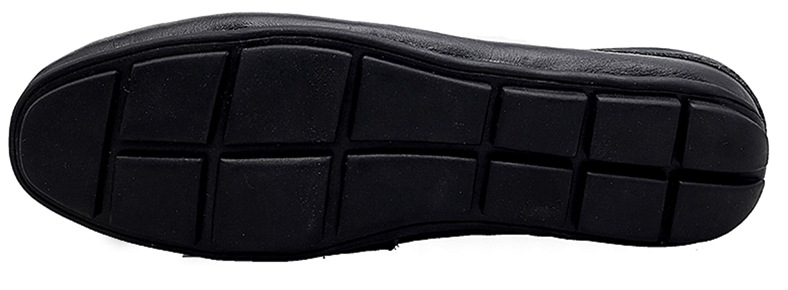 **Men's Breathable Leather Mules Clog Slippers - Slip-On Casual Loafers for Indoor & Outdoor Comfort - Perfect for Home, Office, and Travel**
