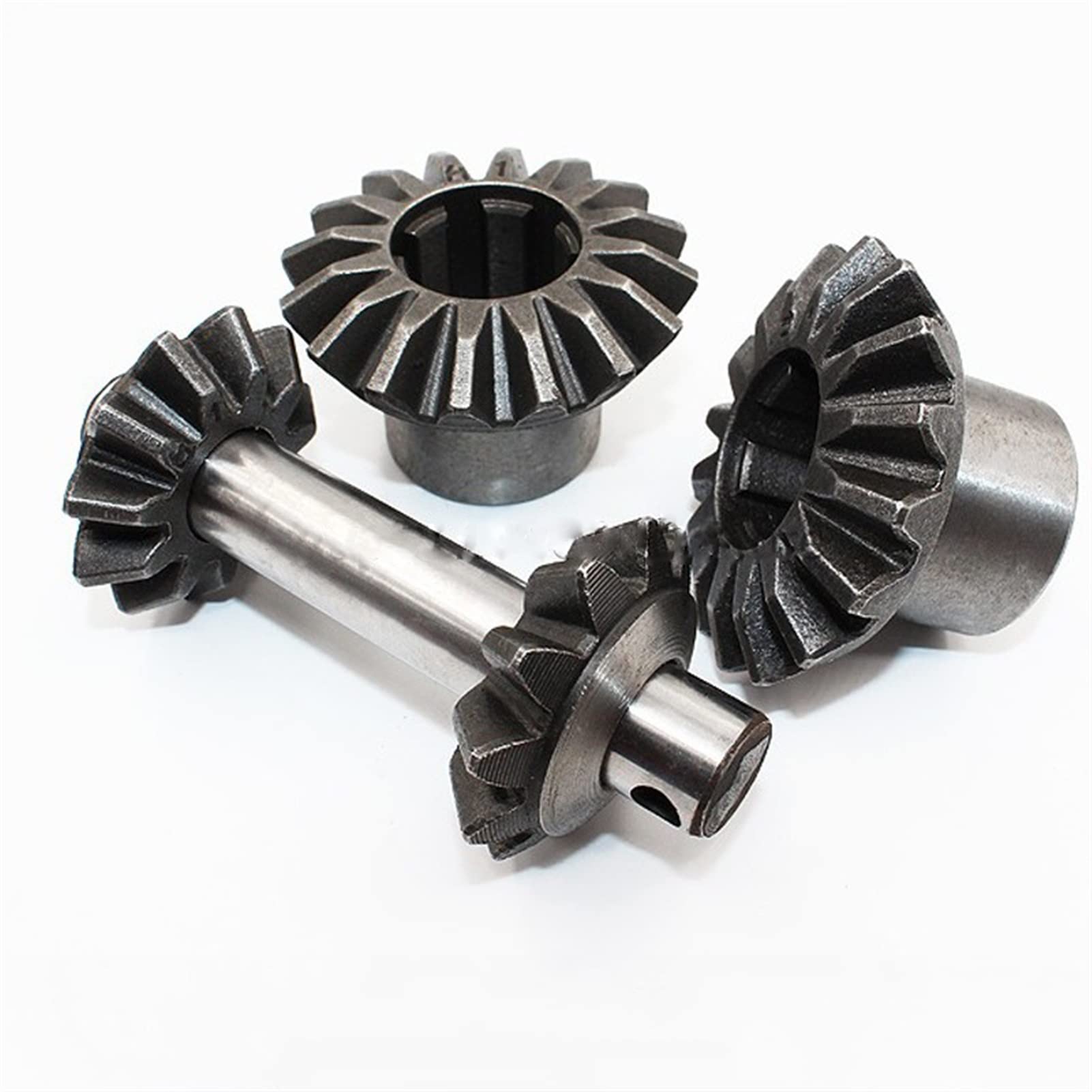 High-Performance Transmission Angle Electric Tricycle Differential Planetary Gear Box - Rear Axle Bevel Gear & Driver Shaft for E-Bike, Cargo Trike & Mobility Scooter Upgrades