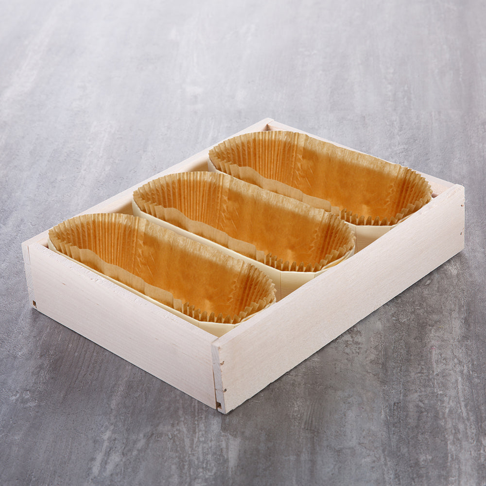 CHEVERNY Medium Wooden Gift Crate Case - 22ct Wooden Box (9.5