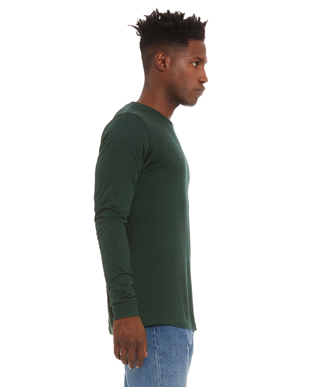 Bella + Canvas 3501 Unisex Jersey Long Sleeve T-Shirt - Soft Cotton Crewneck Tee for Men & Women - Perfect for Casual Wear, Layering & Everyday Comfort